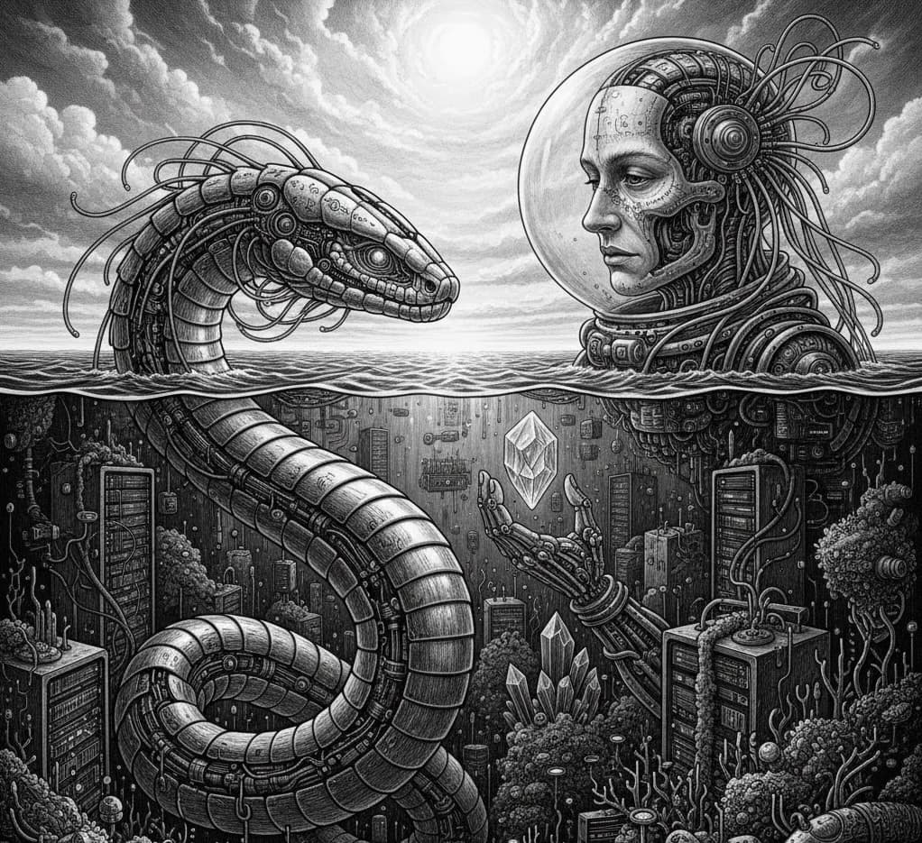 The Wood Wide Web: What Trees Might Teach Us About Intelligence